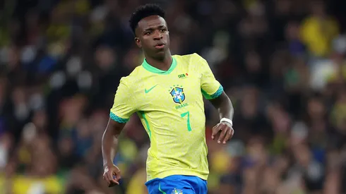 Vinícius Júnior, figura de la Selección de Brasil.