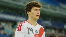 Fabio Gruber en la Selección Peruana.