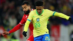Estevao y Ali Abdi, las figuras de Brasil y Túnez en el amistoso.