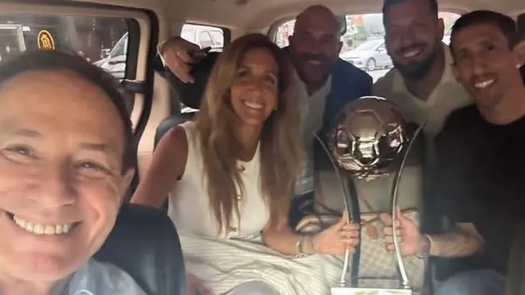 Primer título para Ángel Di María en Argentina. Lo ganó con Rosario Central.