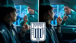 Paolo Guerrero y Pedro Aquino en Alianza Lima.