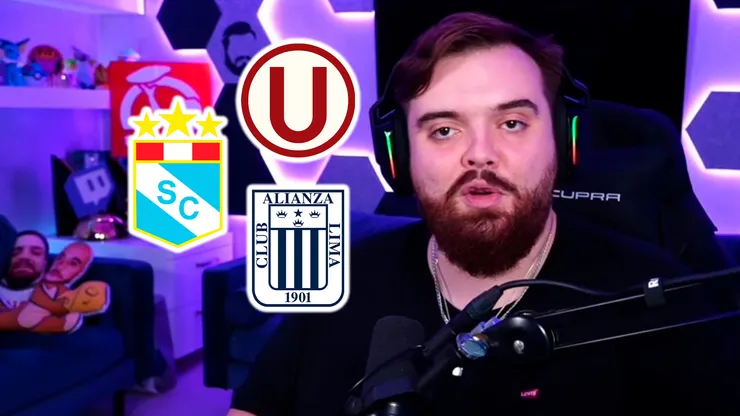 Ibai eligió entre Universitario, Alianza y Cristal.