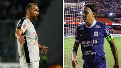 Hernán Barcos y Paolo Guerrero de Alianza Lima.