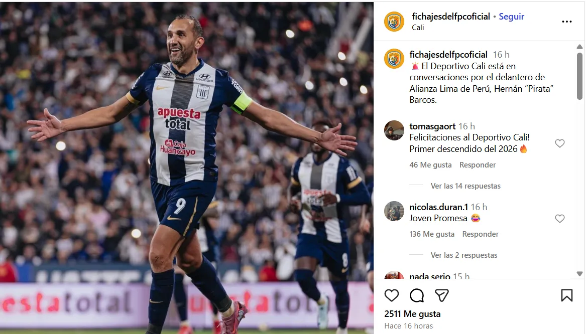 Fuente: @fichajesdelfpcoficial