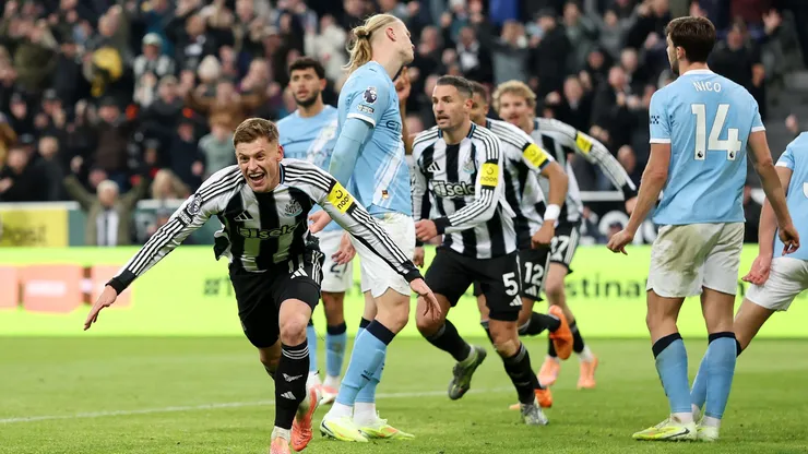 Newcastle vs. Manchester City por la Premier League.