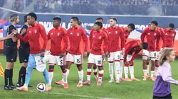 Jugadores de la Selección Peruana.