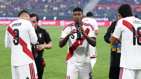 Jugadores de la Selección Peruana.