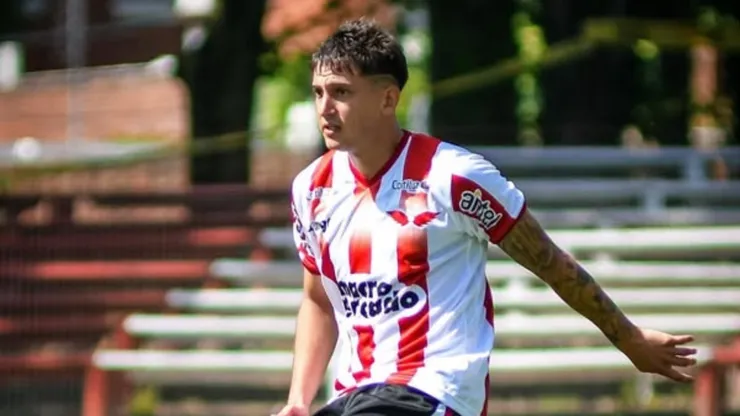 Gonzalo Nápoli, durante su paso por River Plate de Uruguay.
