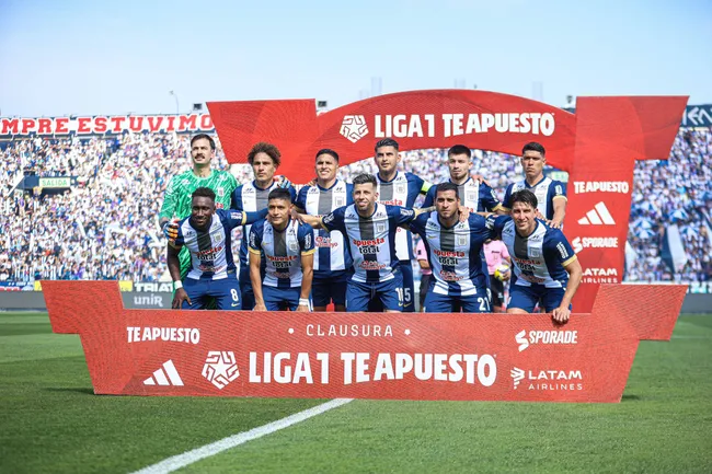 Alianza Lima y su última alineación en Liga 1. (Foto: X).
