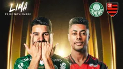 Palmeiras vs. Flamengo por la final de la Copa Libertadores.