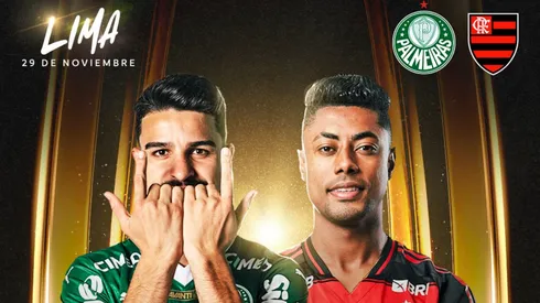 Palmeiras vs. Flamengo por la final de la Copa Libertadores.