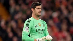 Thibaut Courtois no ataja en Real Madrid ante Olympiacos.