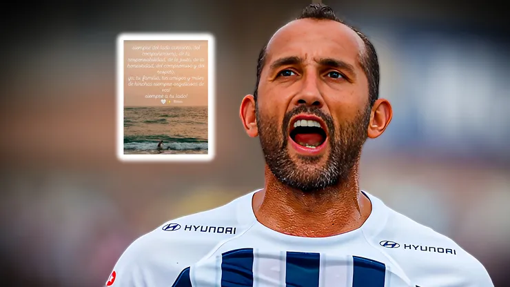 Hernán Barcos le dice adiós a Alianza Lima.