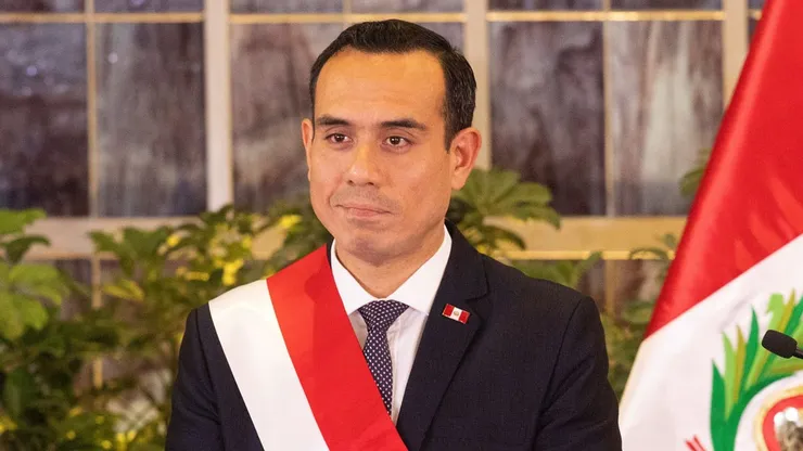 José Jerí, presidente de Perú.