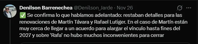 Fuente: @Denilson_Jarde