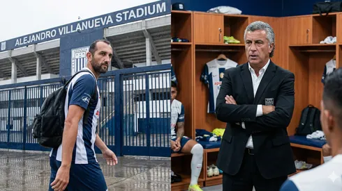 Hernán Barcos se va y Néstor Gorosito impone condiciones en Alianza Lima.