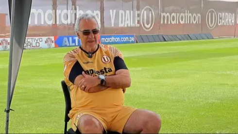 Jorge Fossati, DT de Universitario.