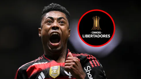 Flamengo en la final de la Copa Libertadores.