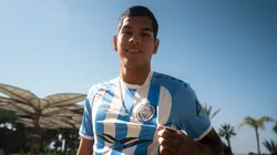 Joao Grimaldo con camiseta de Riga FC.