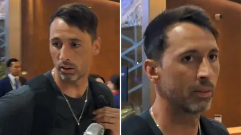 Sebastián Britos protagonizó tenso momento con periodista.