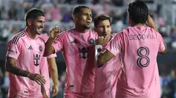 Inter Miami celebrando.