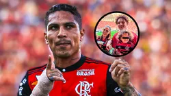Paolo Guerrero festejó título de Flamengo.