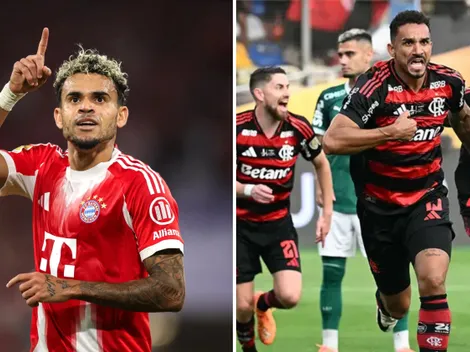 Tras la victoria del Bayern Munich, Luis Díaz festejó la Copa Libertadores que ganó Flamengo