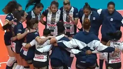 Alianza Lima celebrando.