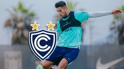 Carlos Zambrano en el entrenamiento de Alianza Lima.