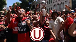 Hinchas de Flamengo.