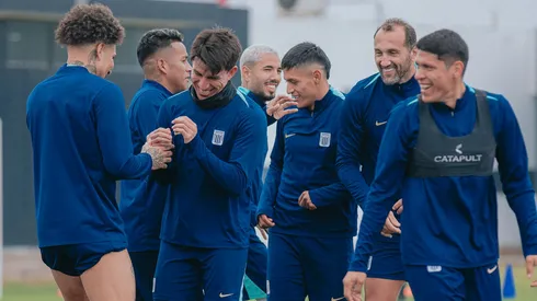 Jugadores de Alianza Lima.