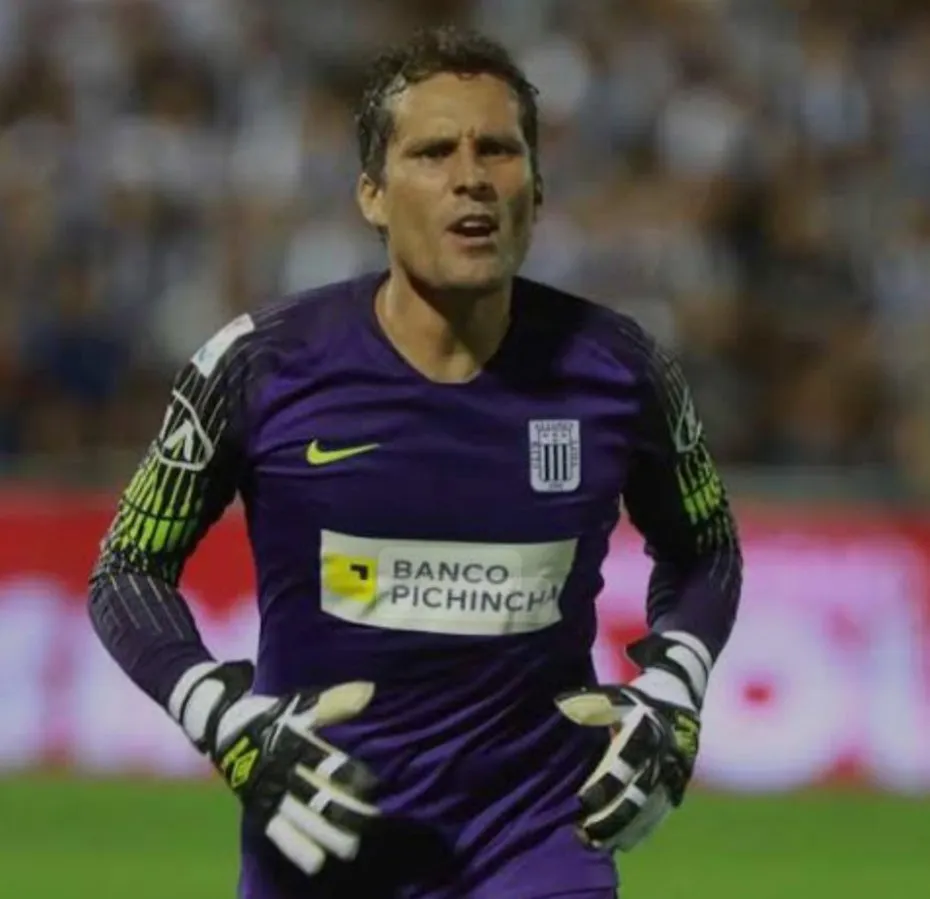 Leao Butrón ex portero de Alianza Lima. (foto: X).