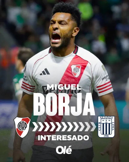 Así informaron la opción de Borja para Alianza Lima (Olé).