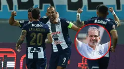 Hernán Barcos marcó y hubo críticas a los dirigentes de Alianza Lima.