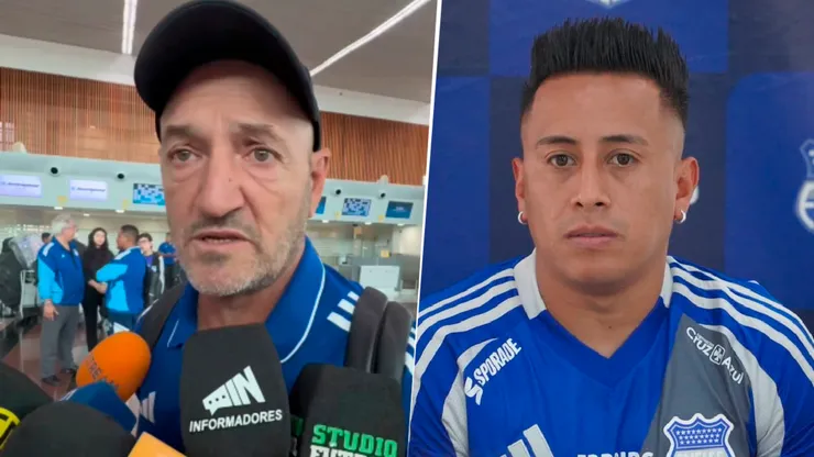 Guillermo Duró, DT de Emelec, confirmó la salida de Christian Cueva.