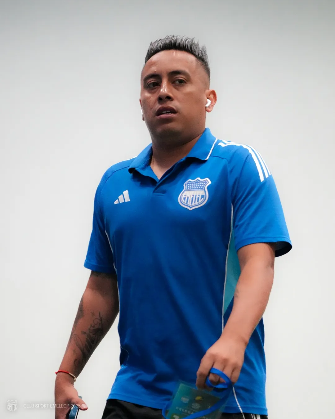 Christian Cueva en Emelec. (Foto: Emelec)