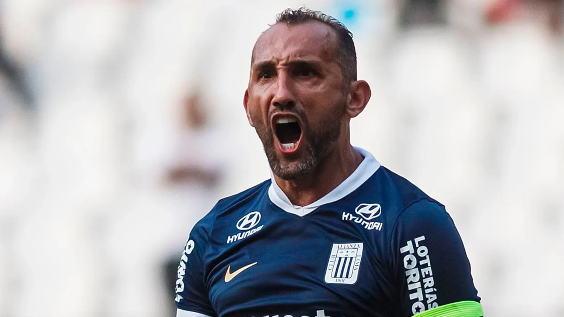 Hernán Barcos en Alianza Lima.