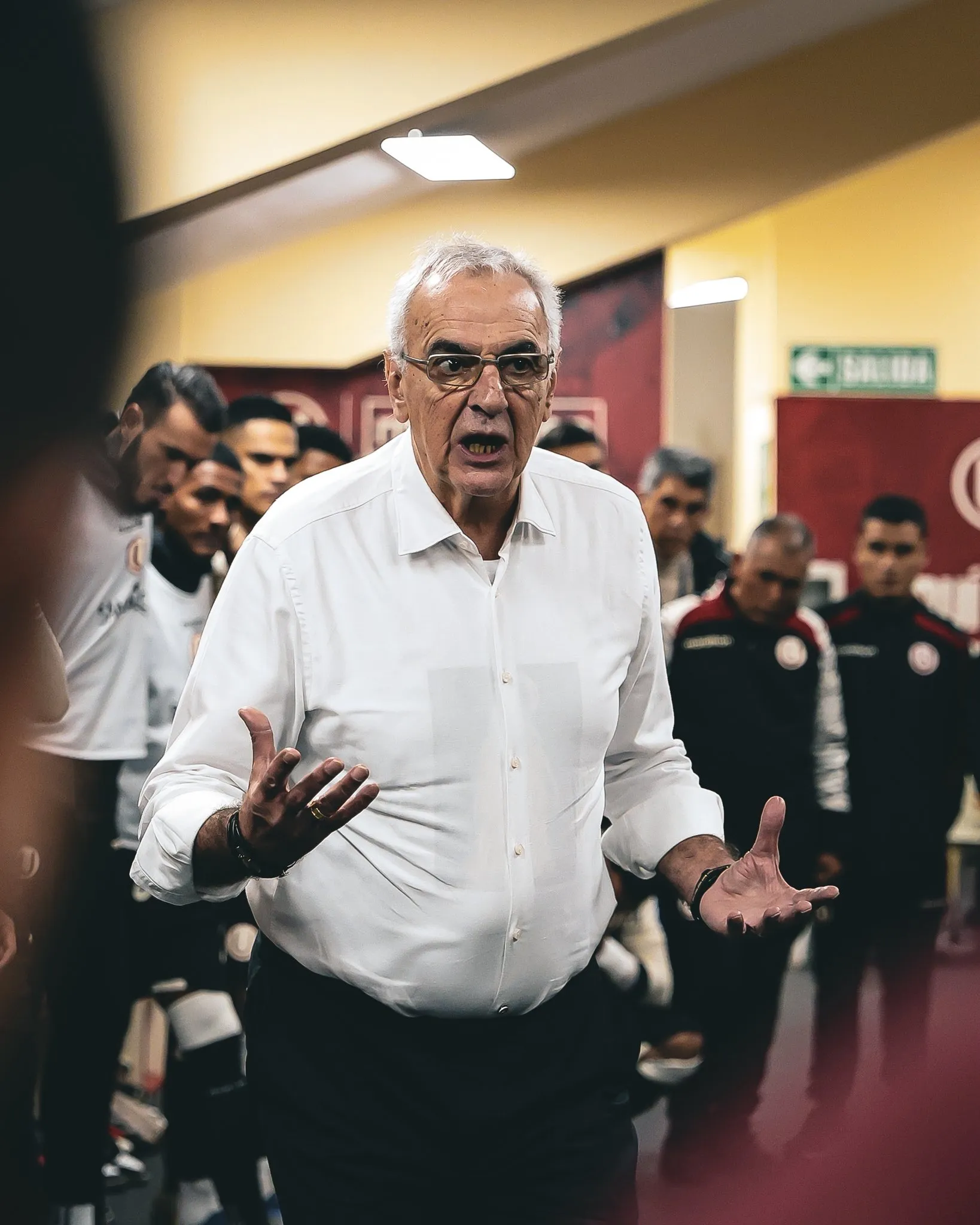 Jorge Fossati en Universitario de Deportes. (Foto: X).