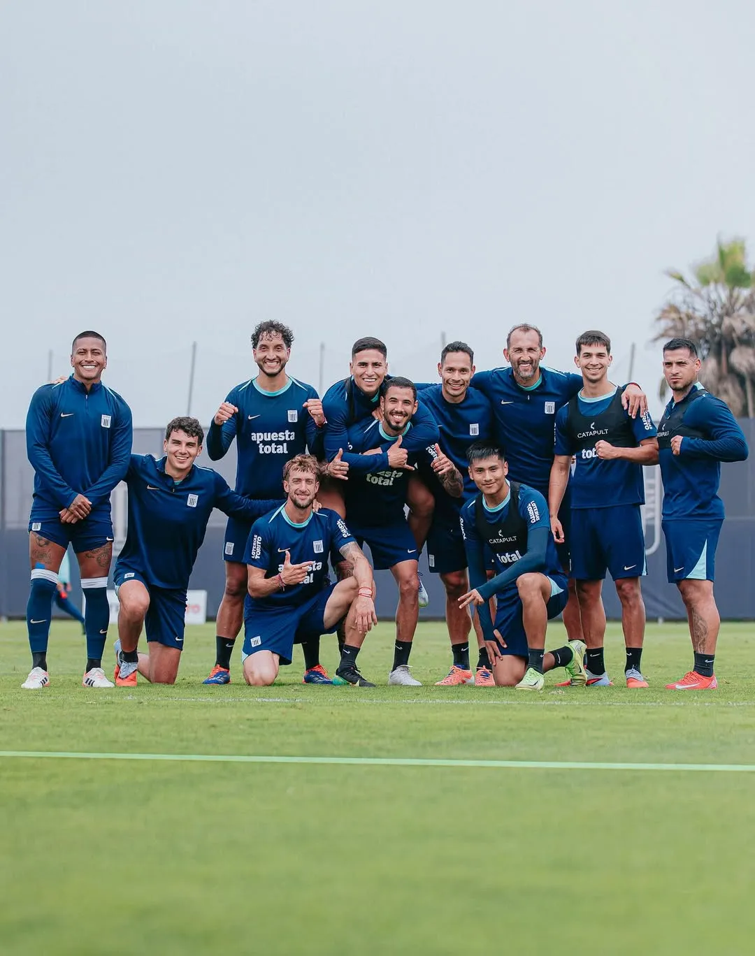 El plantel de Alianza entrenando. (Foto: Alianza Lima)
