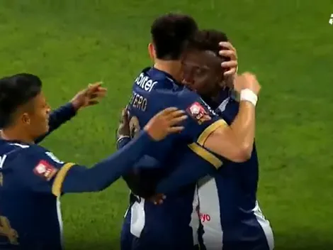 ¡Lo empató rápido Alianza Lima! Eryc Castillo puso el 1-1 ante Sporting Cristal