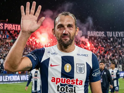 Hernán Barcos disputó su último partido con Alianza Lima