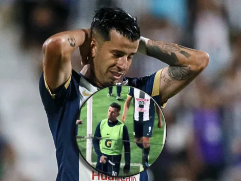 Pablo Ceppelini y el gesto lamentable gesto contra el hincha que lo saca de Alianza Lima