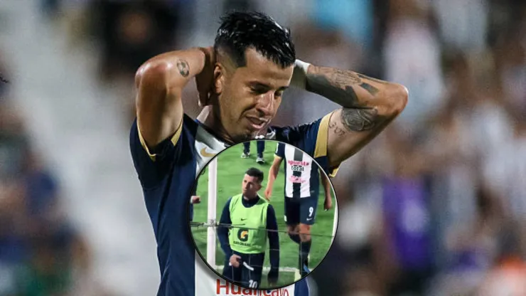 Pablo Ceppelini y su gesto contra la gente de Alianza Lima.