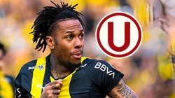 Abel Hernández y Universitario.