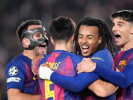 Barcelona sufrió en la Champions para vencer 2-1 al Frankfurt: doblete de Jules Koundé