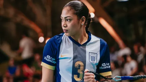 Yanlis Féliz, una de las opuestas de Alianza Lima.