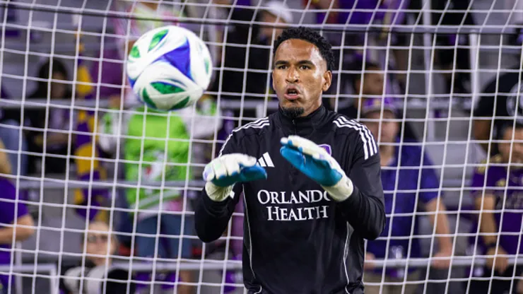 Pedro Gallese entrenando en Orlando City.