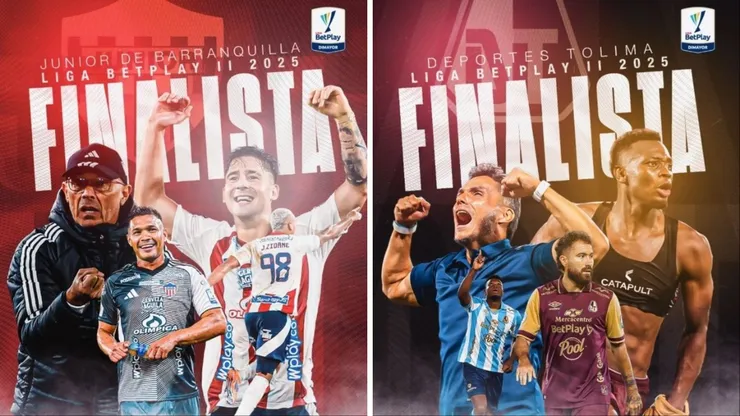 Junior vs. Tolima por la final de ida de la Liga BetPlay.