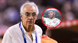 Jorge Fossati y Edison Flores en Universitario.