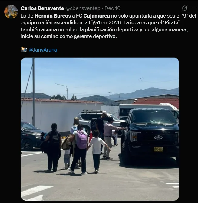 Fuente: @cbenaventep